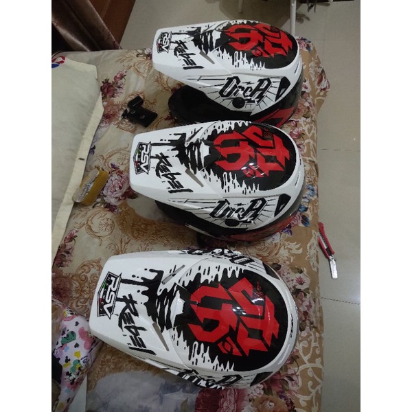 helm rsv orca rebel original istimewa second rasa baru