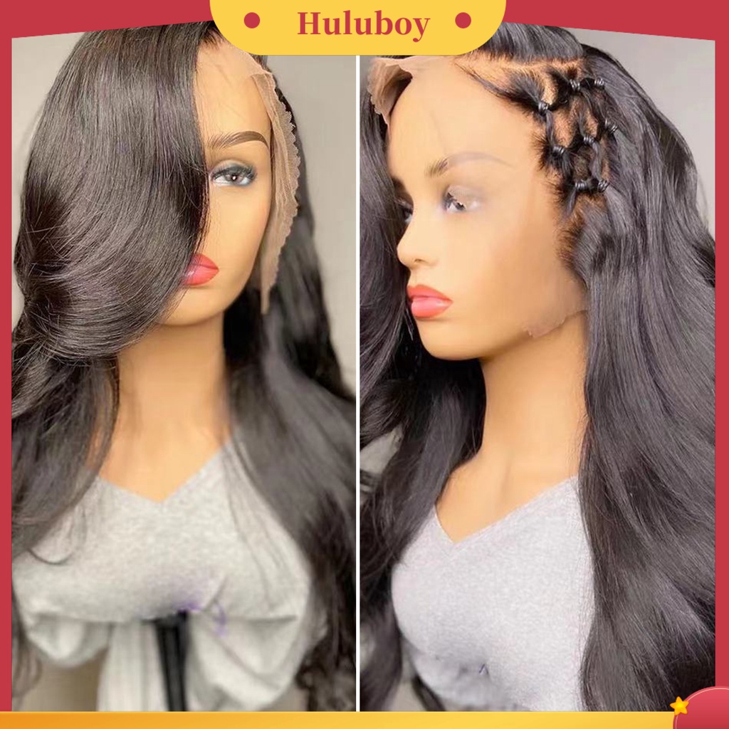 Wig Rambut Panjang Keriting Gelombang Besar Bahan Silk Suhu Tinggi Untuk Alat Makeup