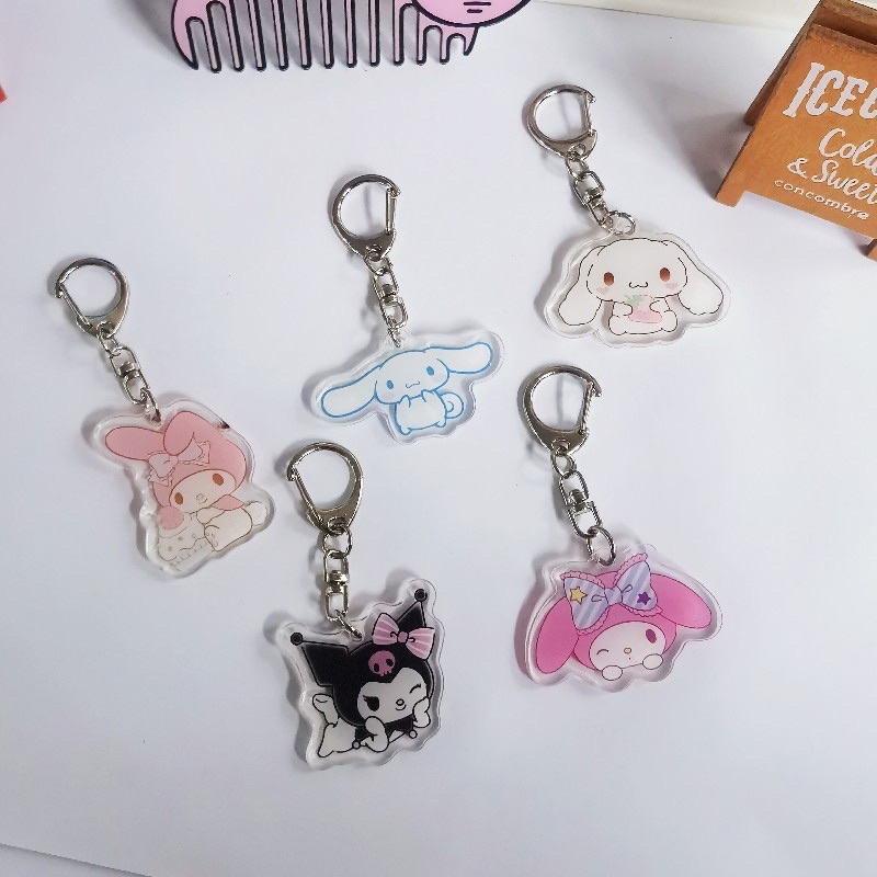 Gantungan Sanrio friends kuromi melody cinamoroll