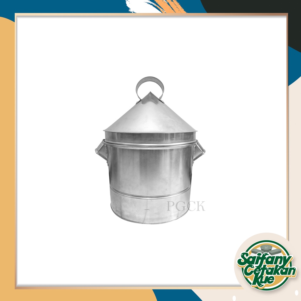 Dandang Kukusan Uk. 2 Kg / Dandang Nasi Aluminium Tebal Paling Murah