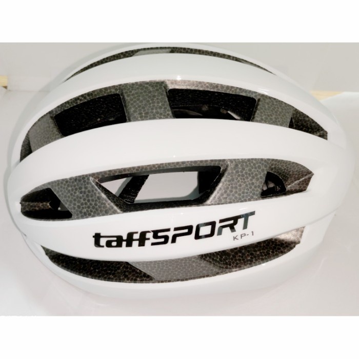 Helm Sepeda Roadbike Lipat Mtb Taffsport Rnox Ultralight Cycling Bike - Putih