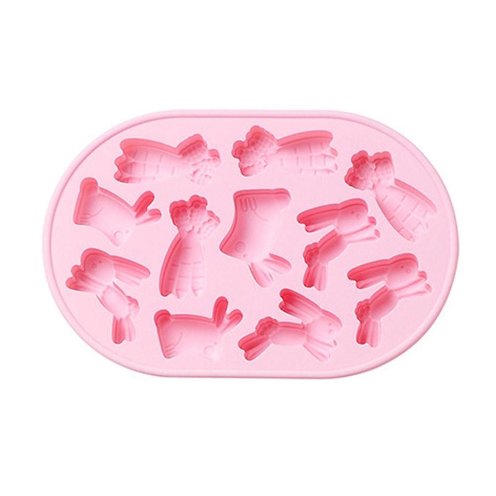 Solighter Easter Day Alat Baking Cetakan Sabun Loyang Cetakan Silikon