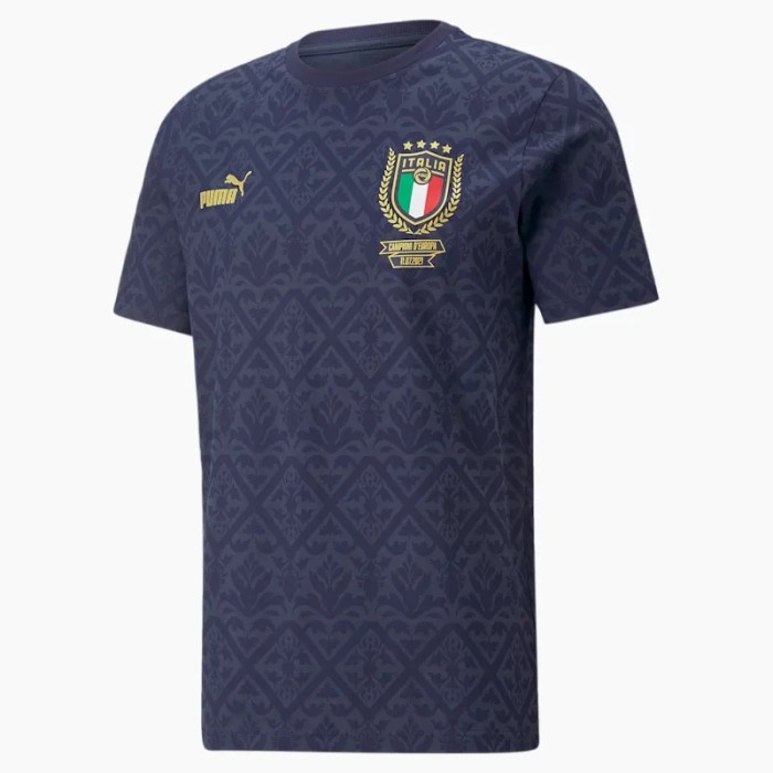 Kaos Jersey Puma FIGC Graphic Winner Tee Spellbound-Peacoat 769990 02