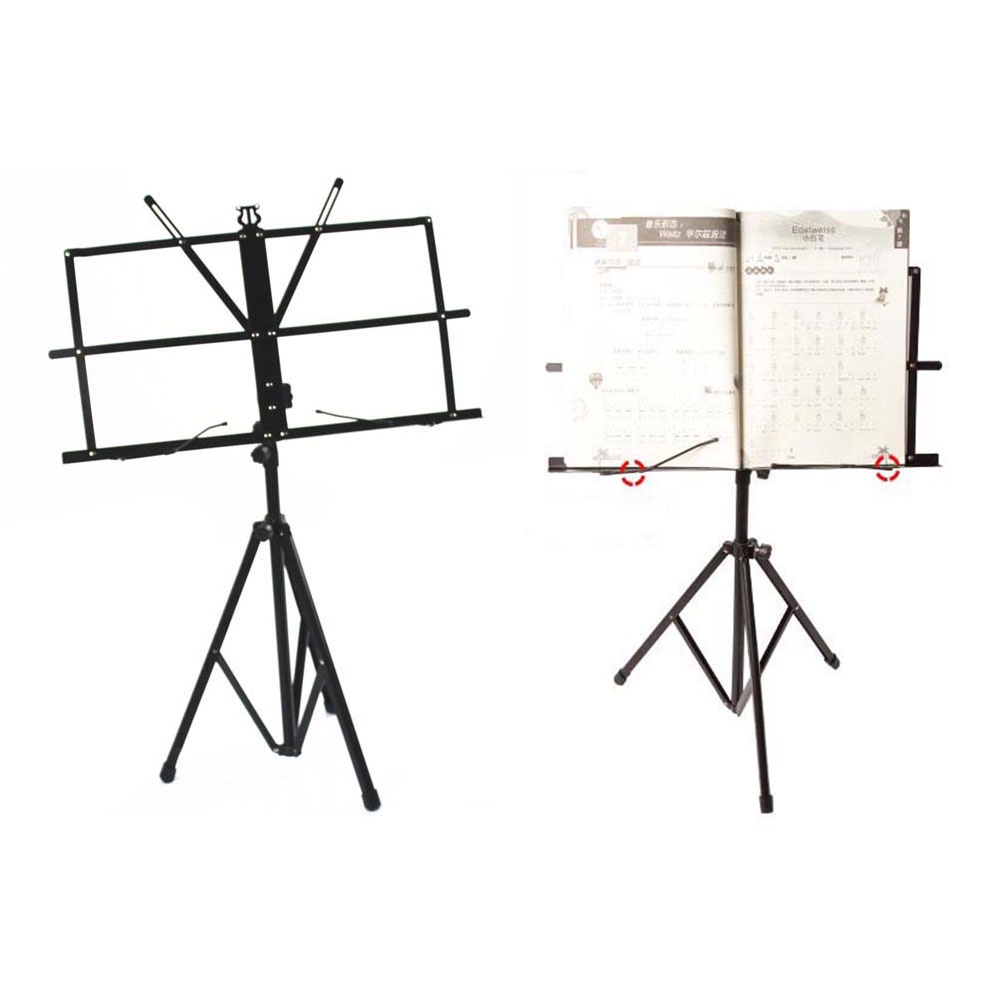 Stand Partitur Sheet Musik - Black