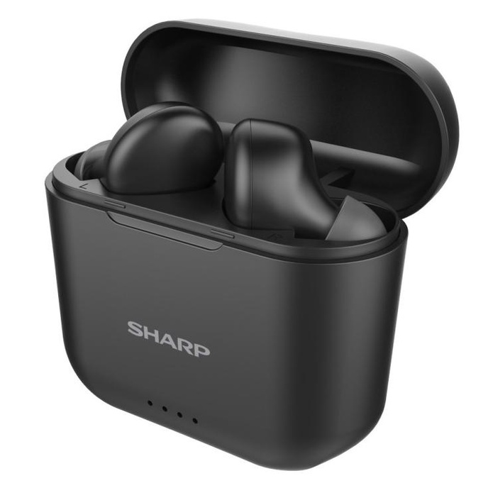 Headset Tws Sharp Hp-Tw10 Earphone Bluetooth Mahoberry