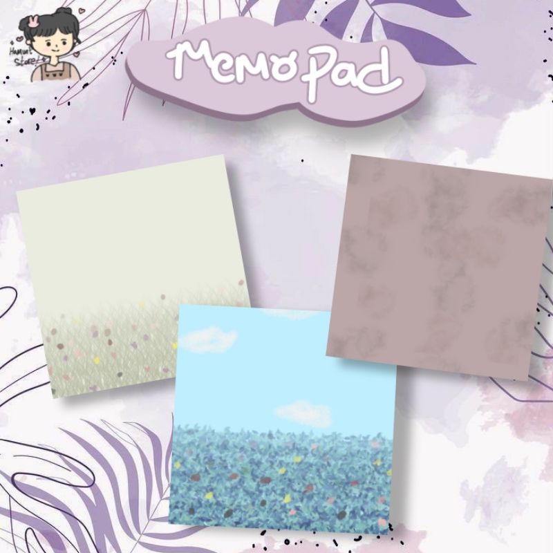 

MEMOPAD AESTHETICK | MEMOPAD SIMPLE | 40 LEMBAR | MEMOPAD LUCU | BUKU SAKU | BUKU CATATAN, COLETION, DLL