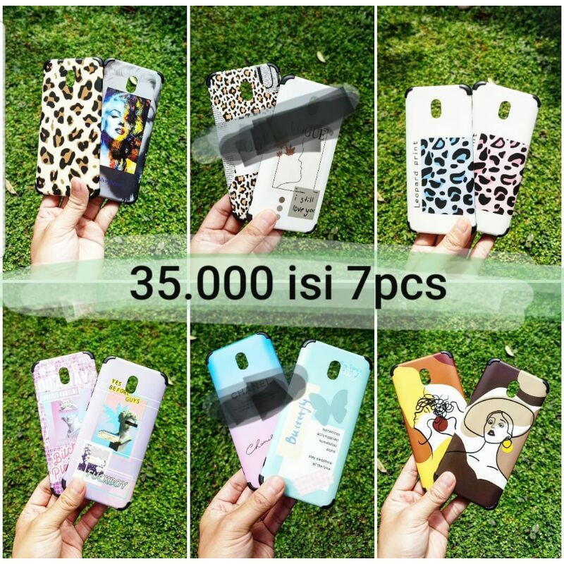 CASE SAMSUNG 35RIBU ISI 7 PCS MOTIF RANDOM CASE CASING HP