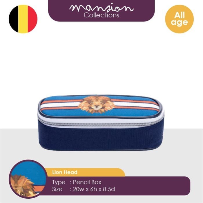 

JEUNE PREMIER - KOTAK PENSIL - PENCIL BOX - LION HEAD