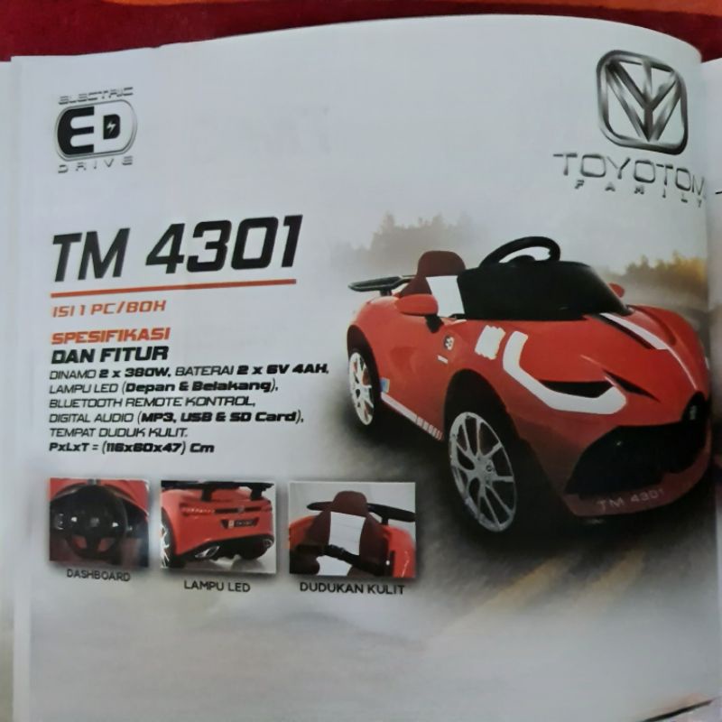 Mobil Aki Toyotomi Family TM-4301 TM 4301