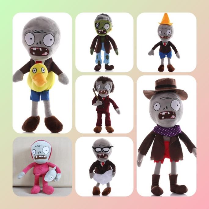 Kado Mainan Anak Boneka Plants vs Zombie / Mainan Anak Plant vs zombie