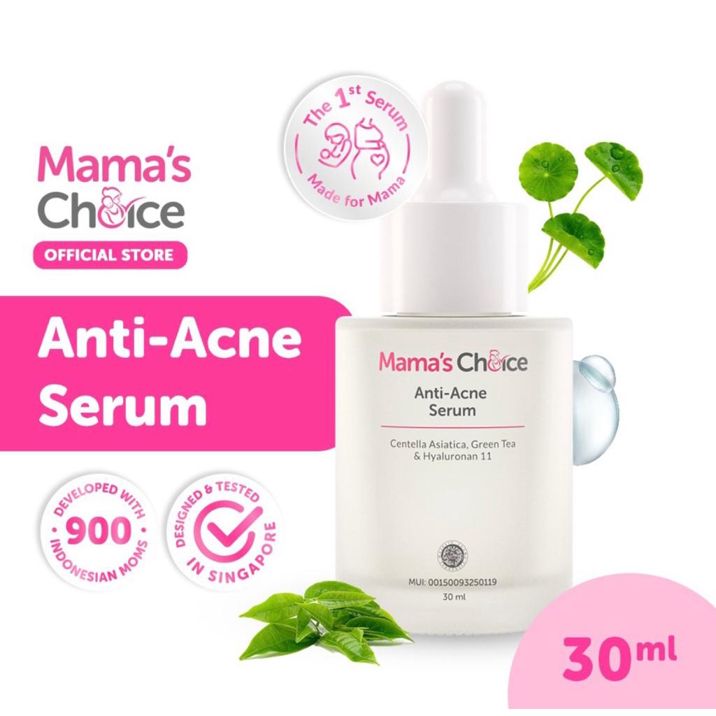 Mama's Choice Serum Anti Jerawat - Anti-Acne Face Serum  (Aman untuk Ibu Hamil dan Menyusui)