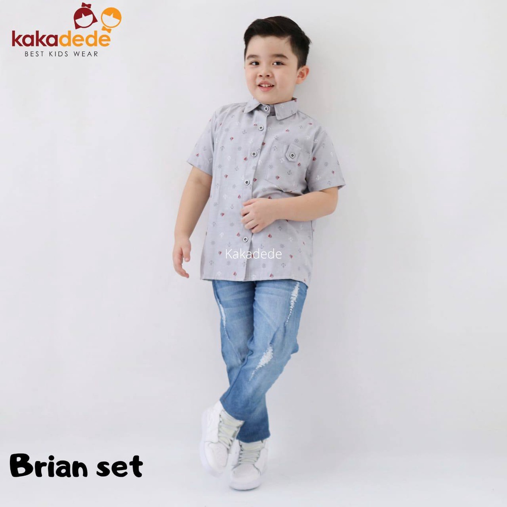 Set Kemeja Brian Kakadede