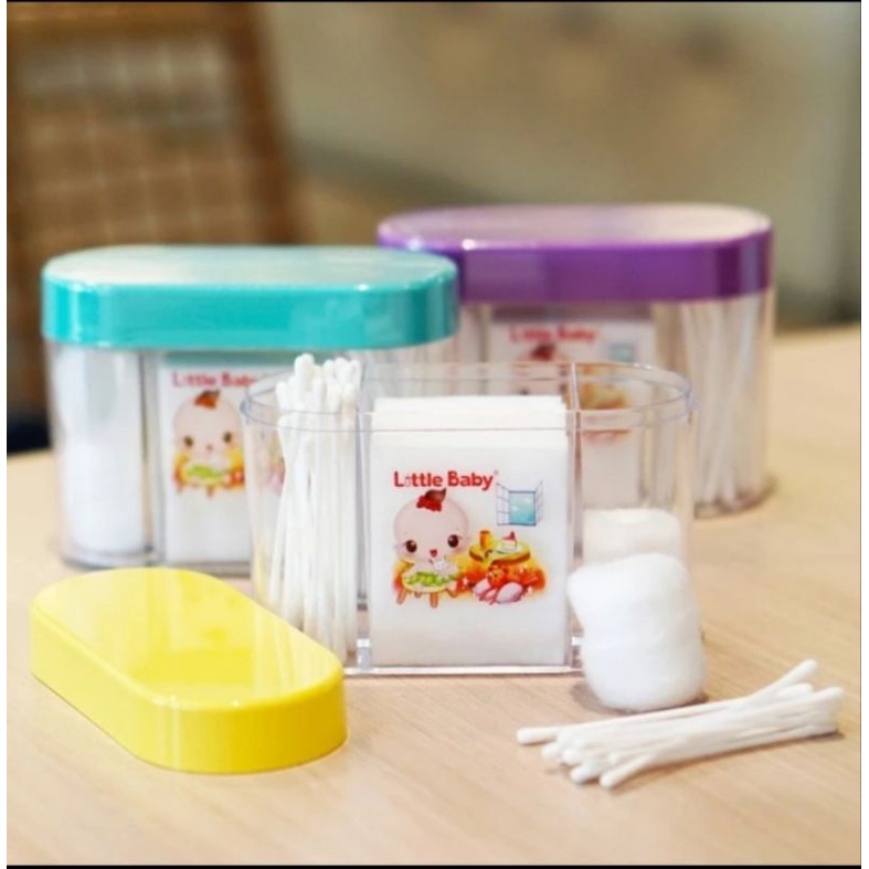 Little Baby Tempat Cotton Buds Oval