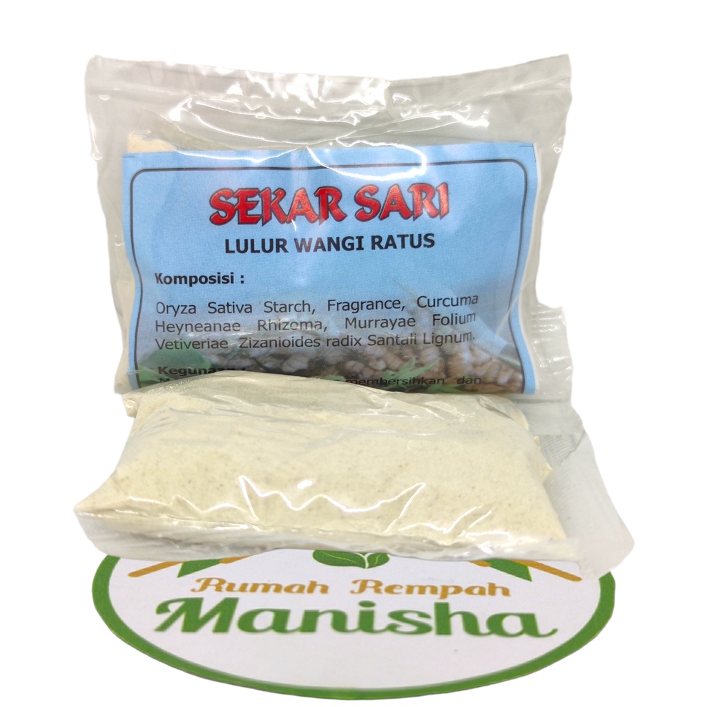 Lulur Wangi Ratus Sekar Sari Original 30gram (AWAS BARANG TIRUAN)