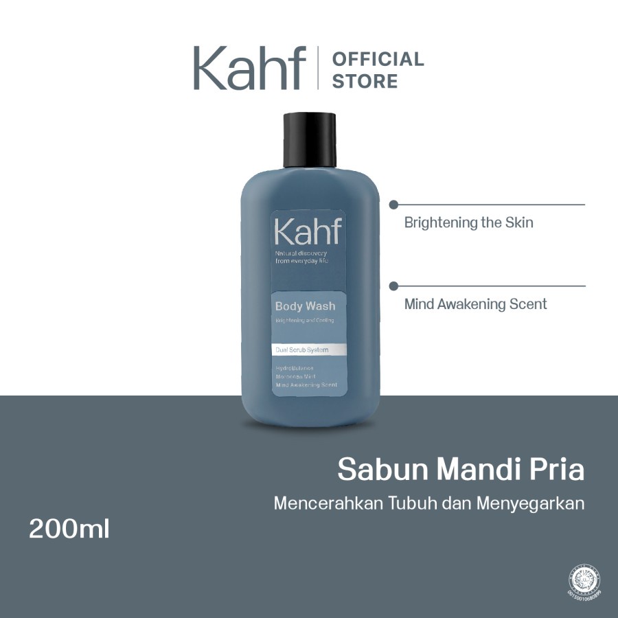 Kahf Body Wash Brightening And Cooling 200Ml