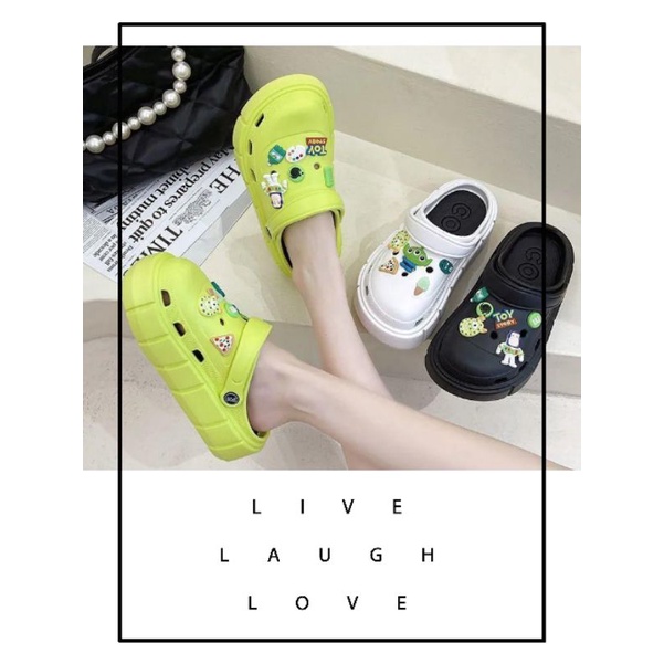Sandal Crocs Rubbers Toys Wedges Bangkok High Quality