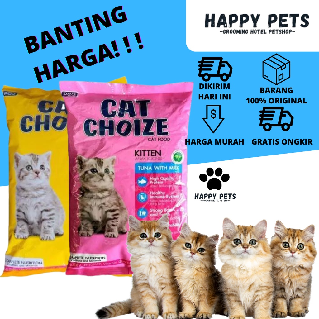 CAT CHOIZE KITTEN Kemasan Freshpack 1kg