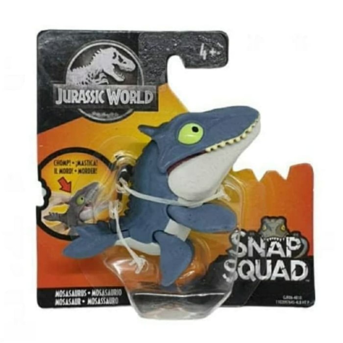 JURASSIC WORLD SNAP SQUAD MOSASAURUS WAVE 4