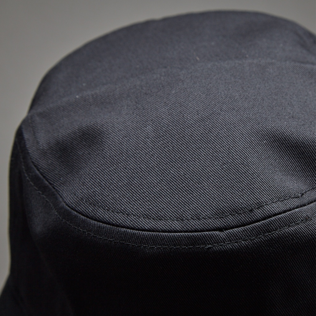 Topi Bucket Hat Hitam Nyaman logo grup band legend