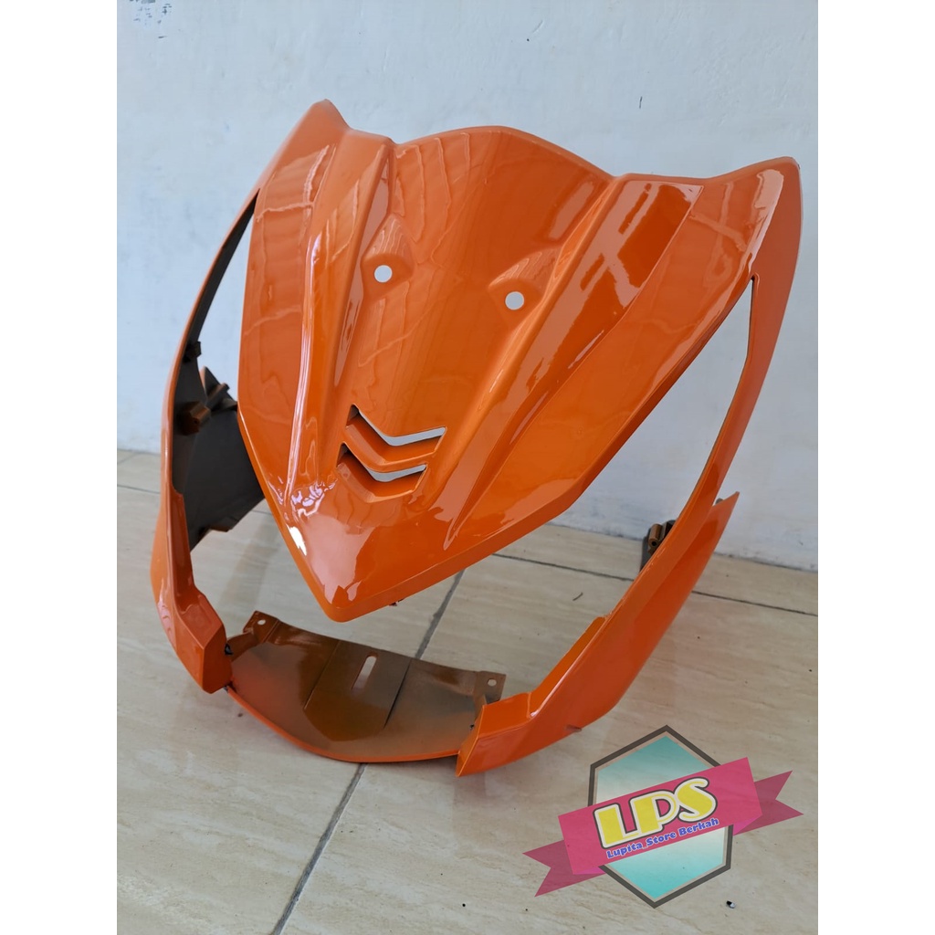 Cover Tameng Body Depan BEAT FI 2013 - 2016 Warna Oren Termurah