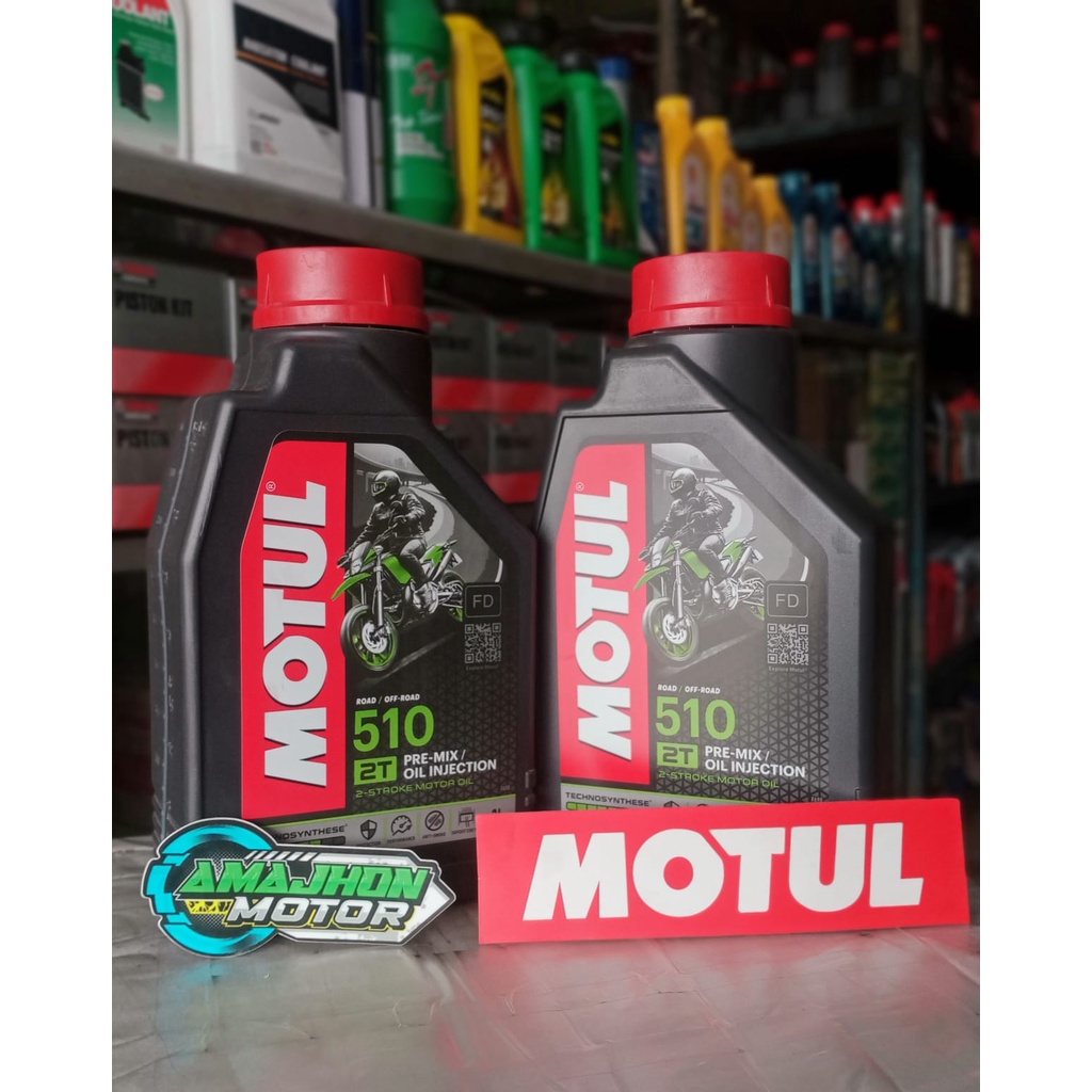 OLI SAMPING  MOTUL 2T OLI SAMPING MOTUL 2 TAK OLI SAMPING MOTUL 510 PRE-MIX/OIL INJECTION 1LITER