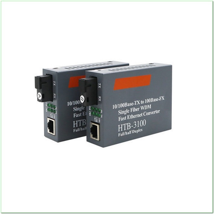 NetLink HTB-3100AB / HTB3100AB Single Media Converter - Garansi Toko