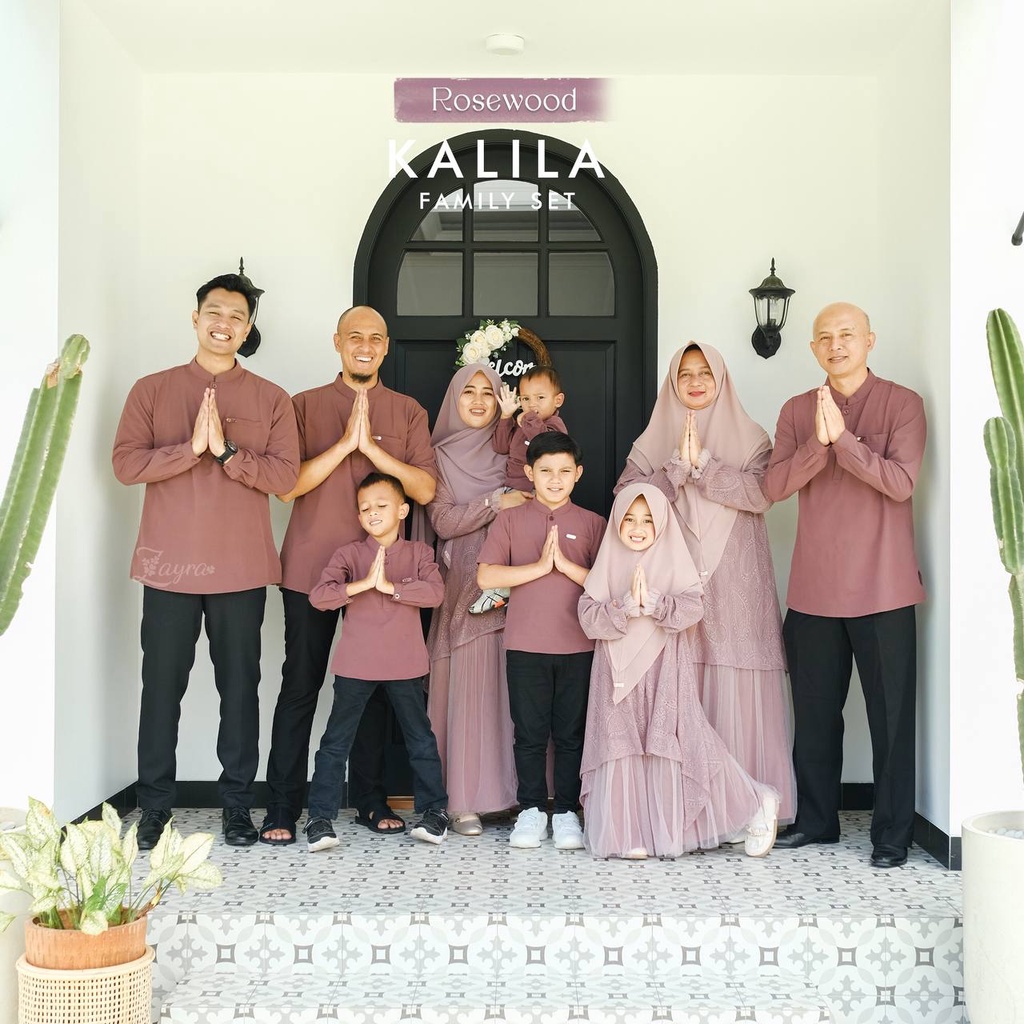 Sarimbit Keluarga. Sarimbit Lebaran. Sarimbit Muslimah. Sarimbit Kalila Family - Zayra Hijab (PRE OR