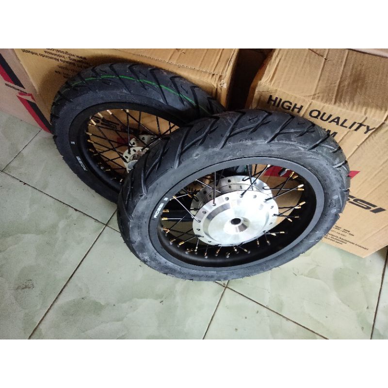 velg jari jari beat street ring 14 x185/160 plus ban