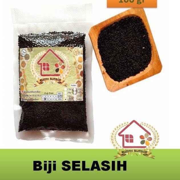 

☆ BIJI SELASIH Basil Seed 100Gr Untuk Minuman ⇞