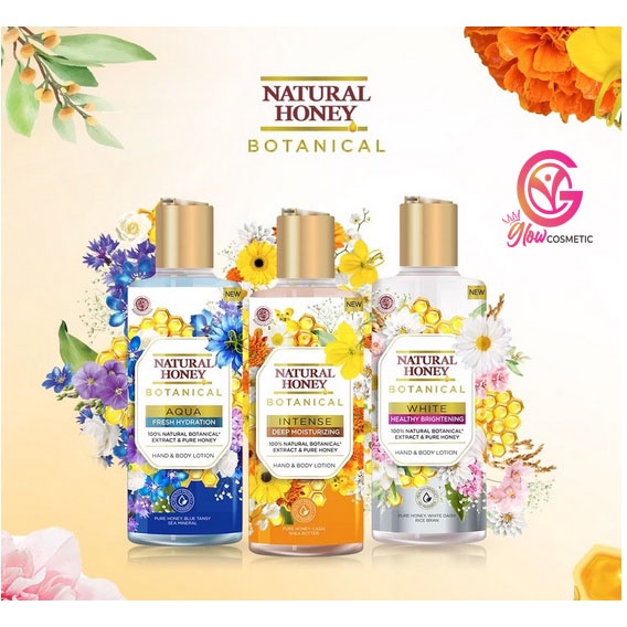 NATURAL HONEY BOTANICAL HAND &amp; BODY LOTION 200ML