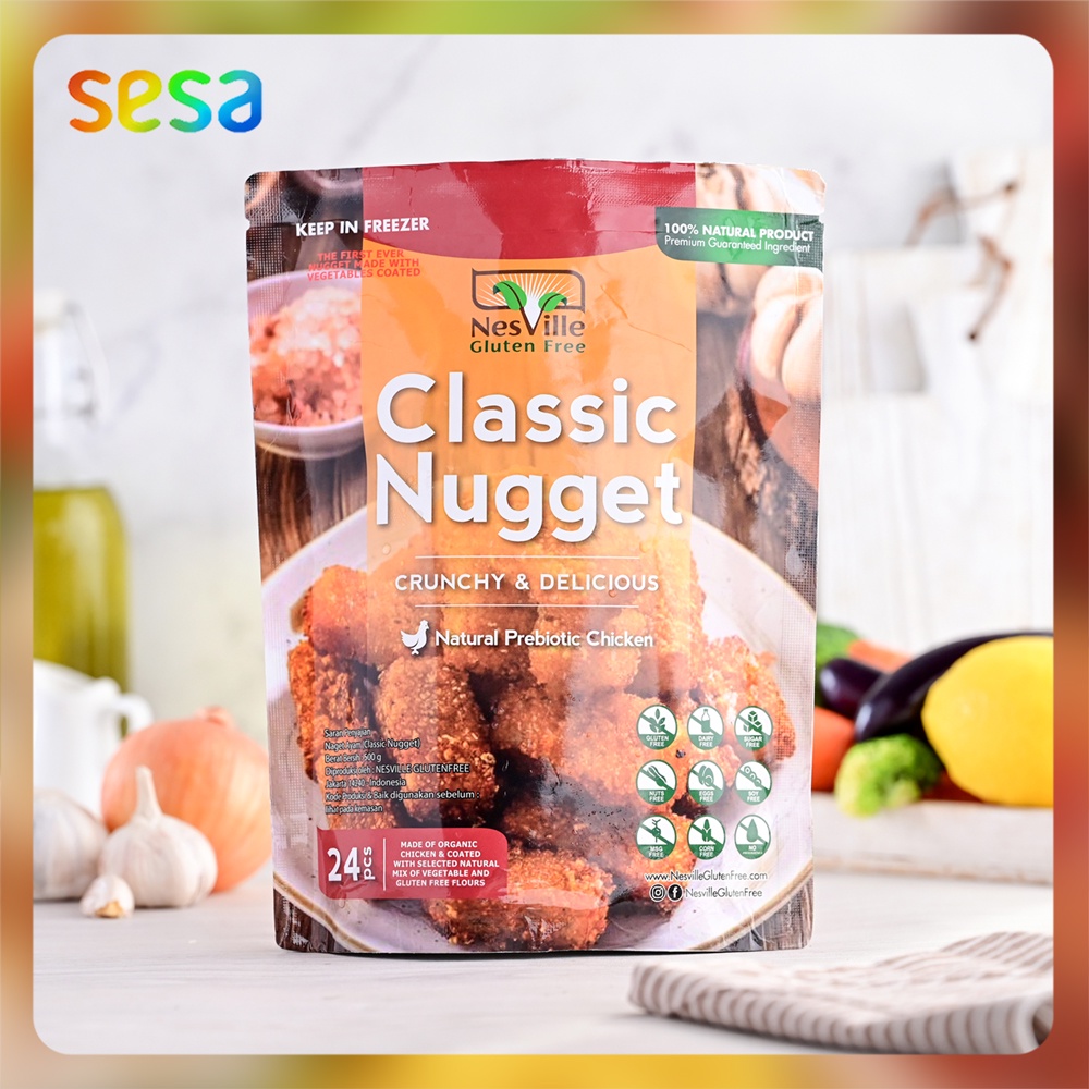 

NESVILLE Classic Nugget 24pcs 500gr - Gluten FREE