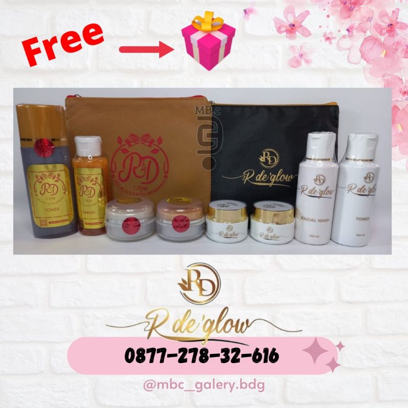 (Mbc Galery)KHUSUS LUSINAN HARGA GROSIR CREAM RD GOLD /R DE'GLOW BY RINNA DIAZELLA SKINCARE ORIGINAL