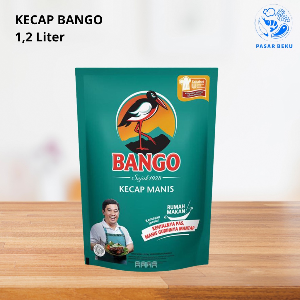 

Kecap Bango Kemasan 1,2 Liter Kecap Berkualitas Pasar Beku Padang