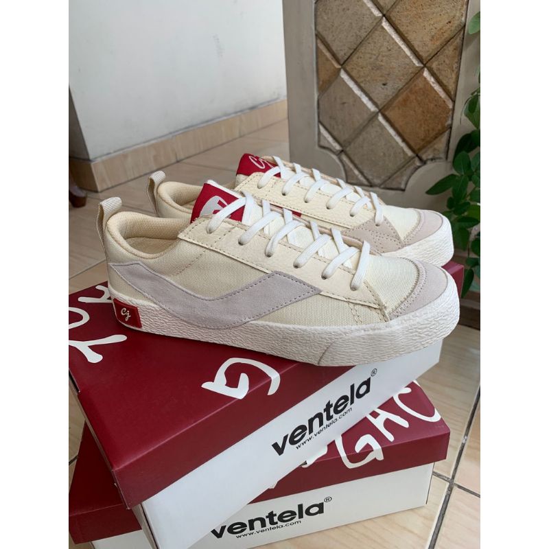 Sepatu Ventela CJ Chicco Jerikho Legacy Cream Low 100% Original