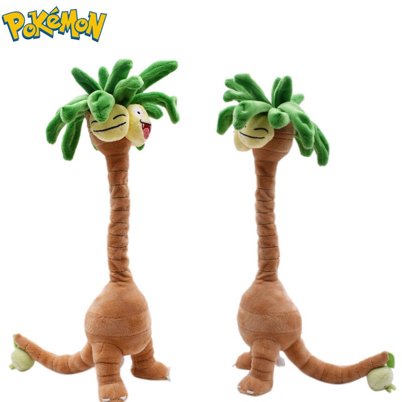 28 cm Pokemon Alolan Exeggutor Super Panjang Kartun Pikachu Mainan Mewah Boneka Bantal Cushion Hadiah Ulang Tahun Untuk Anak-Anak