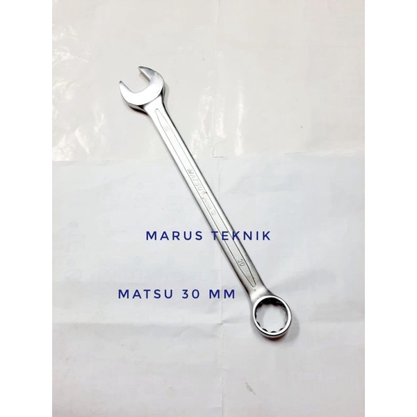 Kunci Ring Pas 30mm MATSU standard Japan bahan crv