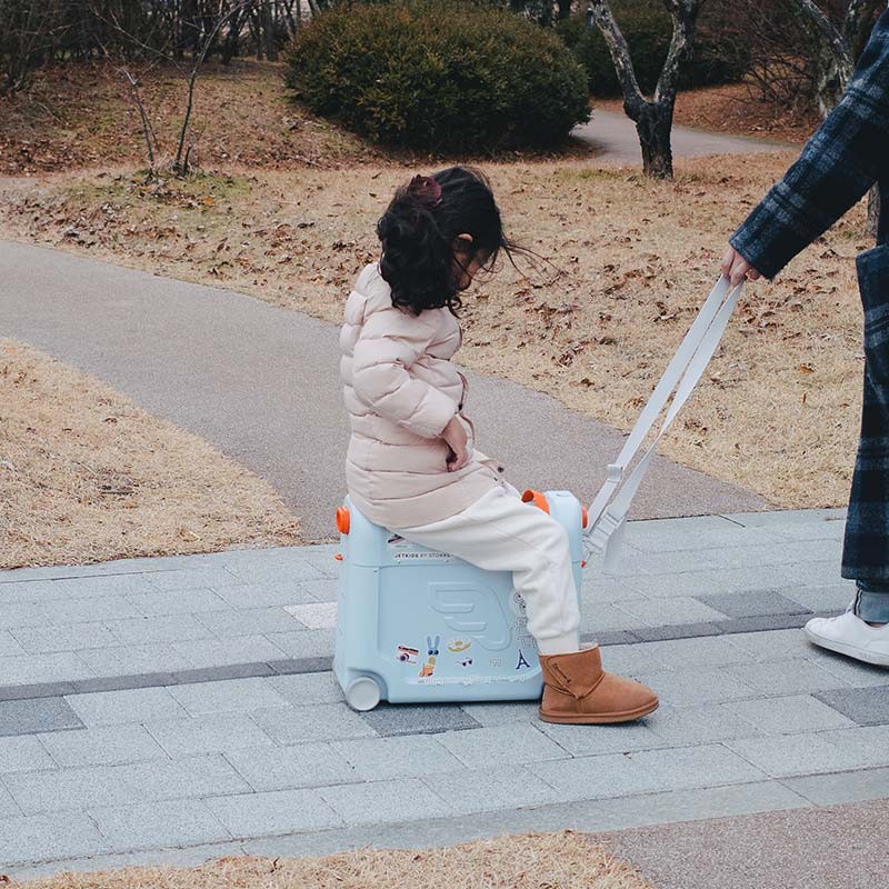 JetKids by Stokke Bedbox Tempat Tidur Anak / Pijakan Kaki Pesawat - V3