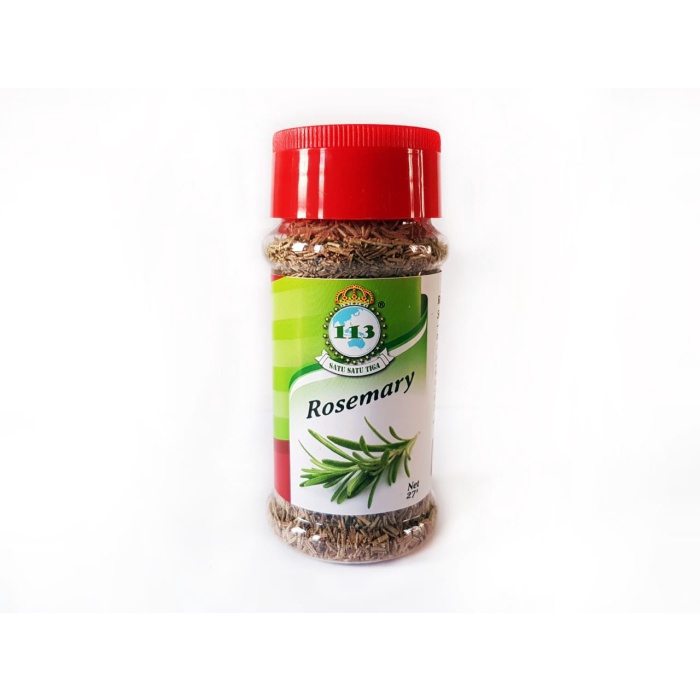 

NEW 113 "satu satu tiga" rosemary/ bumbu masak/ rempah rosmary 27g