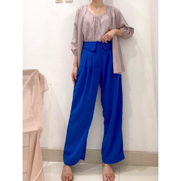 SHURI Pants / Celana Jennie / Long Pants Formal / Korea Kulot P17