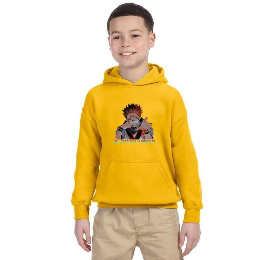 BAJU ANAK SWEATER JUJUTSU KAISEN UNTUK ANAK 2-10 TAHUN BISA COD KE247