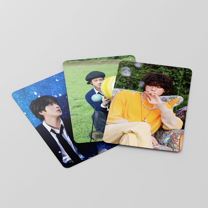 55pcs /box BTS JIN Photocards The Astronaut LOMO Card Postcard Kartu Koleksi In Stock New Arrival LY