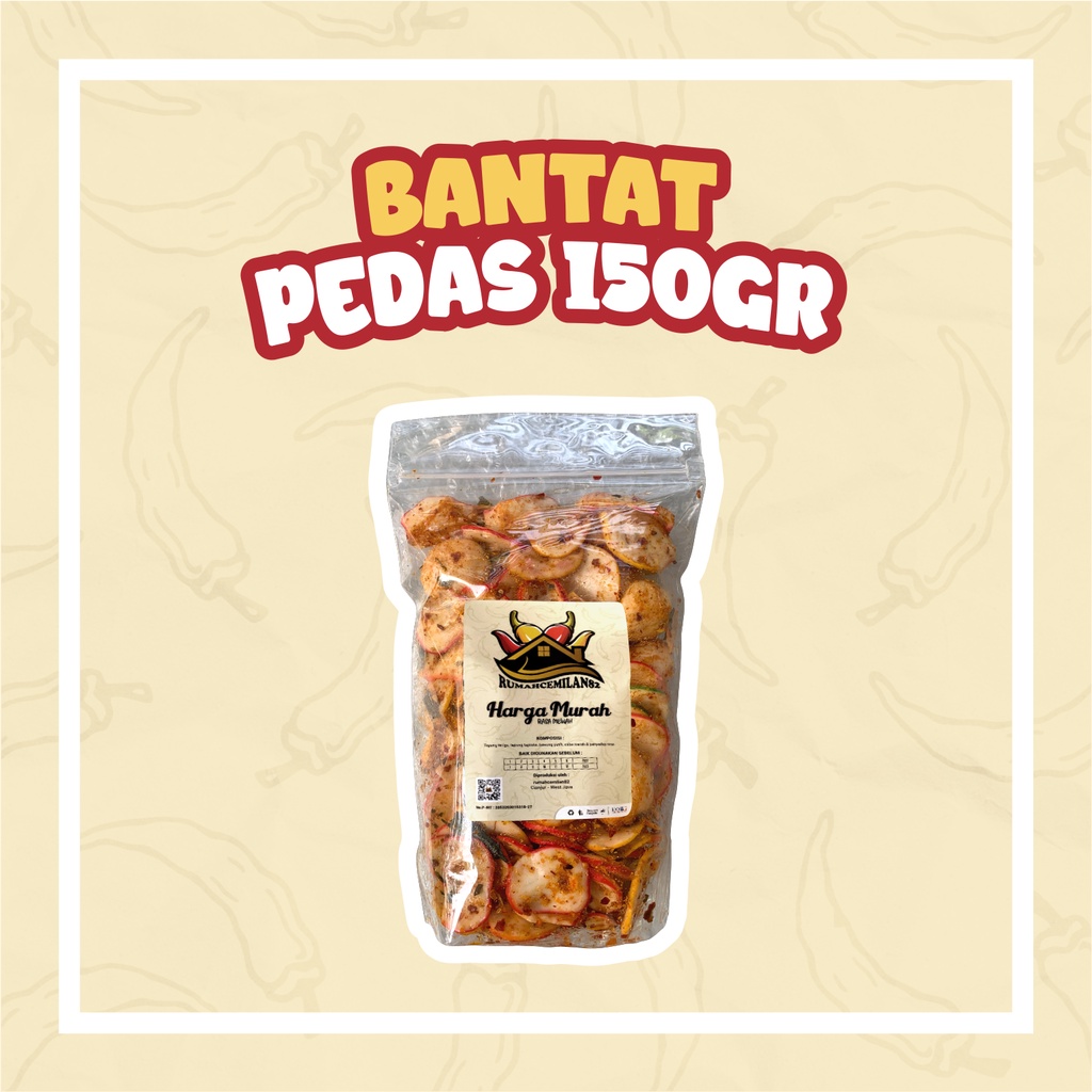 

KERUPUK SEBLAK BANTAT 150 GR