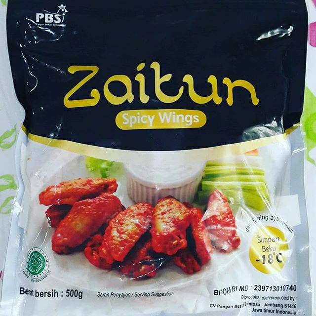 

Zaitun SpicyWing 500 Gr