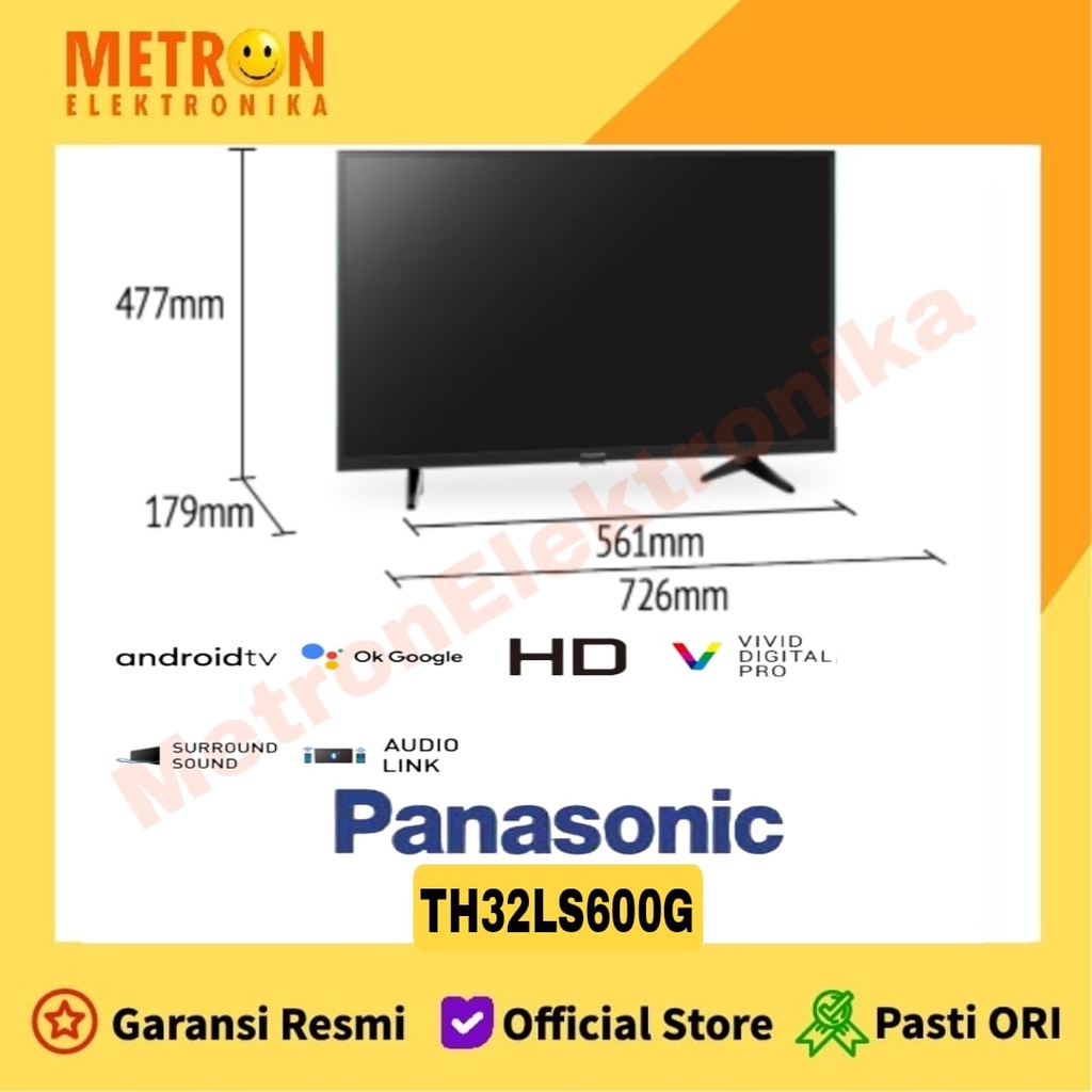 PANASONIC TV TH-32LS600G 32 inch, LED, HD Smart TV