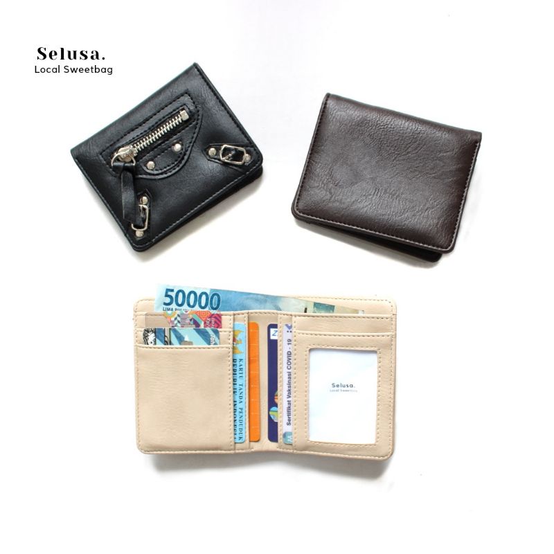 SELUSA LENKA WALLET (Free Hardbox Exclusive) | Dompet Lipat Wanita Terbaru