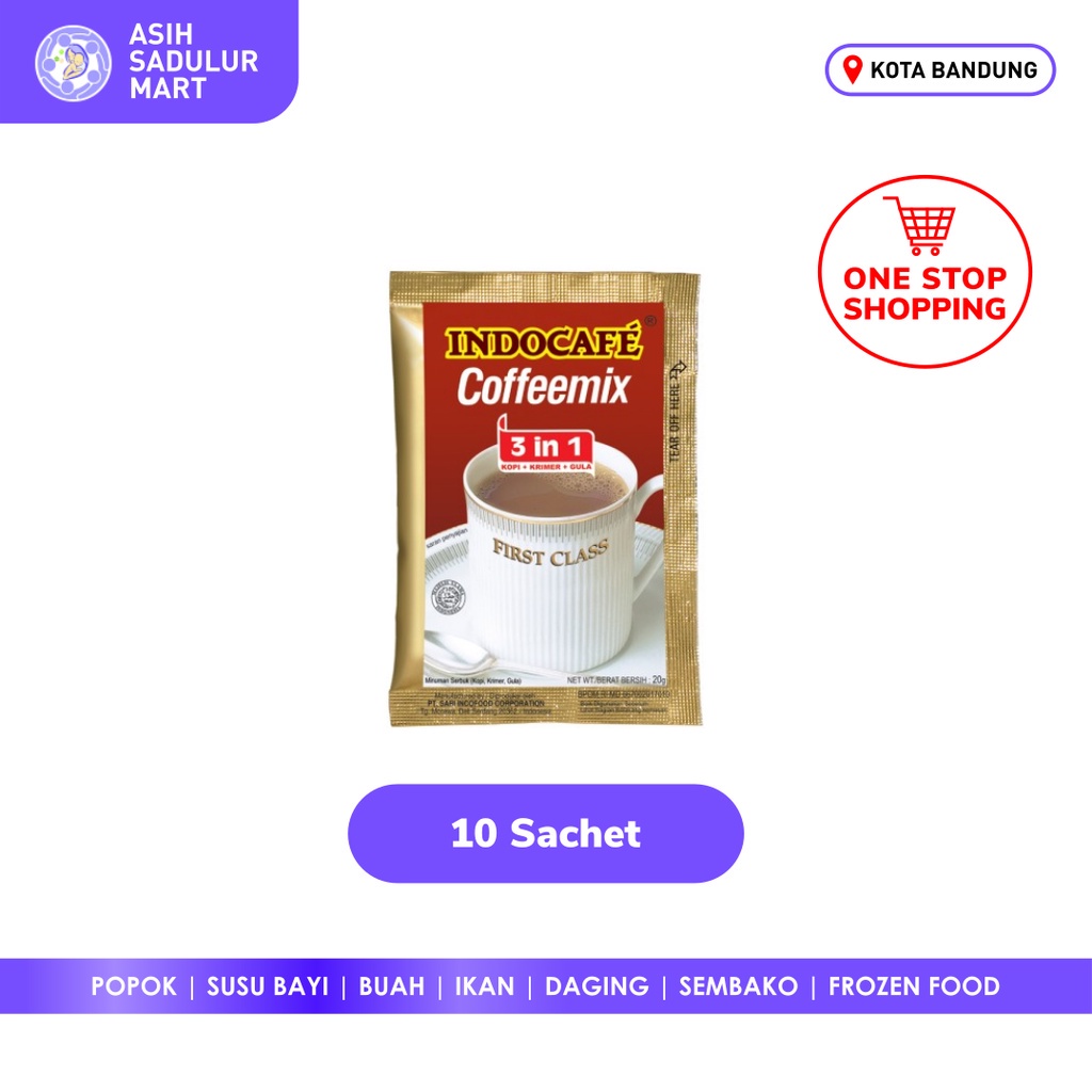 Indocafe Coffeemix 10 Sachet Promo Bandung
