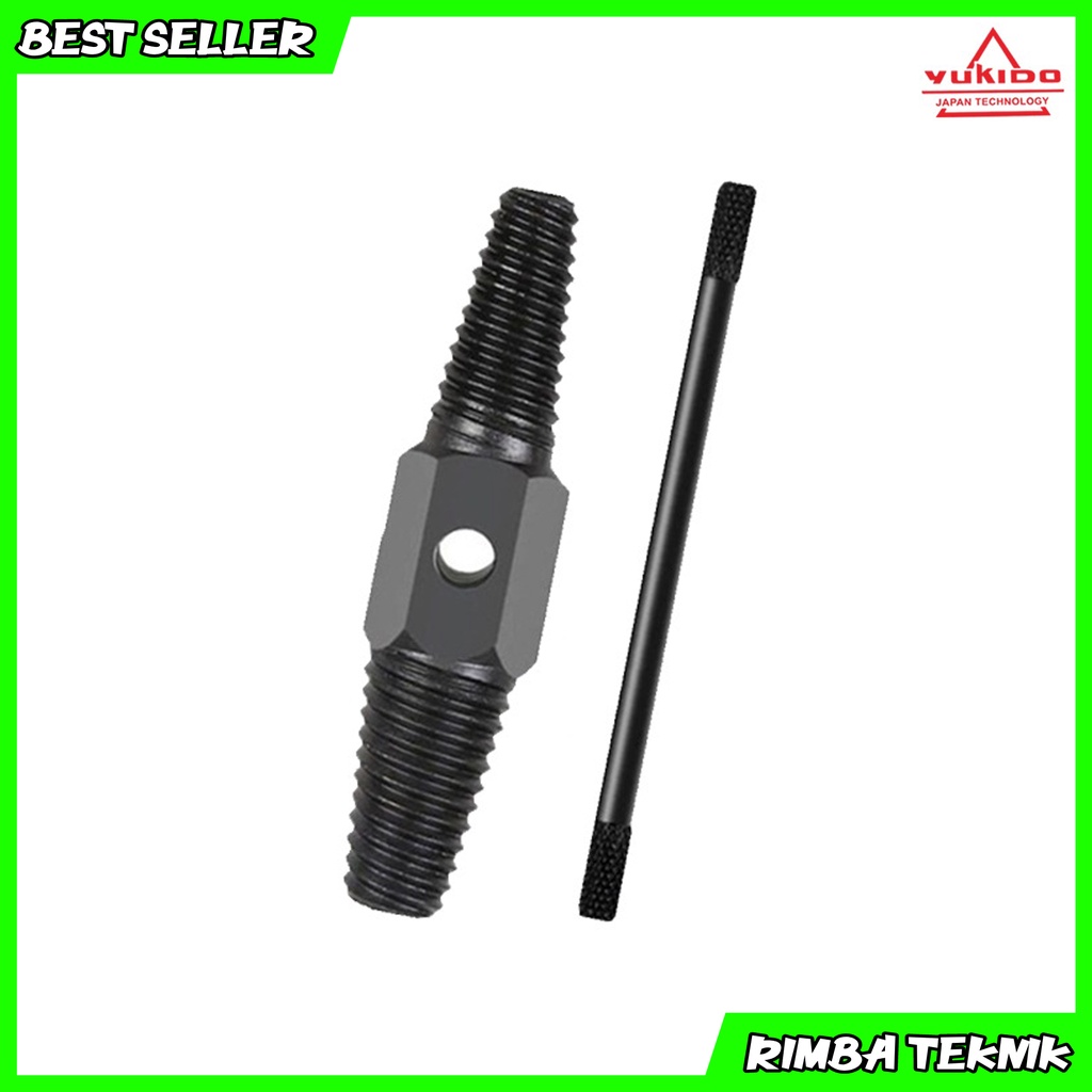 Termurah - Yukido  Pipe Screw Extractor Alat Pembuka Baut Rusak Patah Kran Untuk 1/2&quot; 3/4&quot; Alat Cabut Pipa Broken Pipe