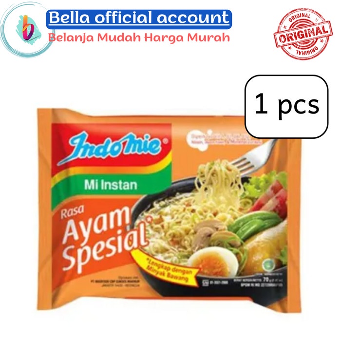 

Indomie Rasa Ayam Spesial Mi Instant 1 PCS