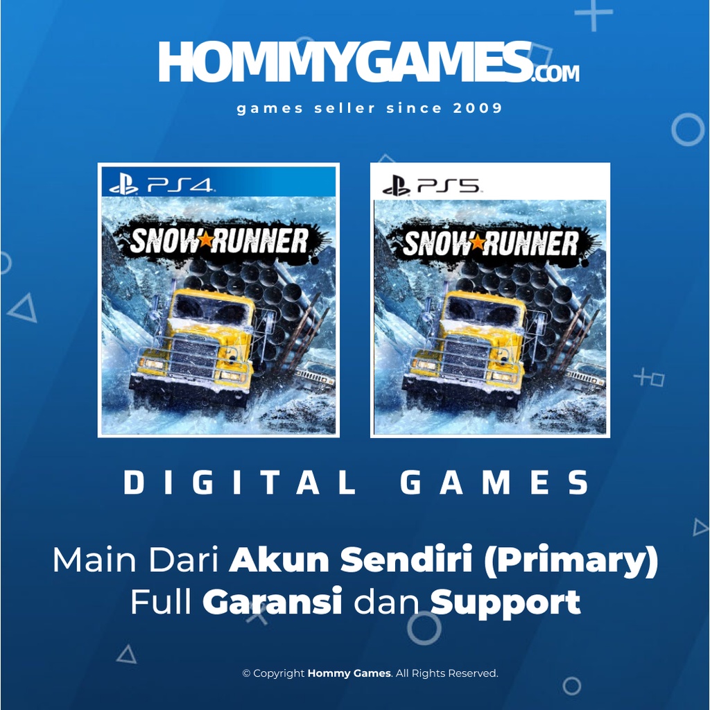 Snow Runner PS4 &amp; PS5 Digital Games