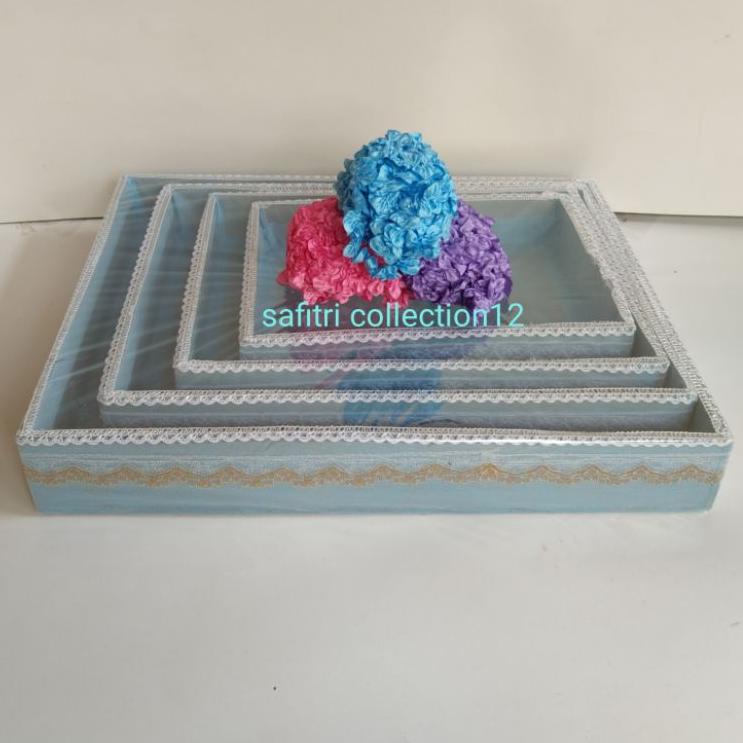 Paket Baru KOTAK PARSEL BOX SESERAHAN HANTARAN PERNIKAHAN LAMARAN SET MURAH